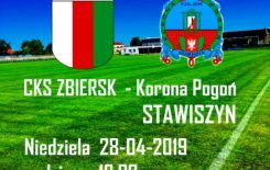 Więcej o: Piłkarskie Derby! CKS Zbiersk- GLZS Korona Pogoń Stawiszyn