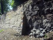 Fragment muru obronnego w Stawiszynie   