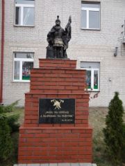 Pomnik św. Floriana w Stawiszynie   