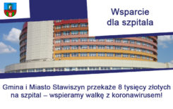 Więcej o: Przekazujemy 8 tysięcy złotych na szpital – wspieramy walkę z koronawirusem!